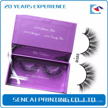 Private logo magnetic flap eyelash box eyelash packing